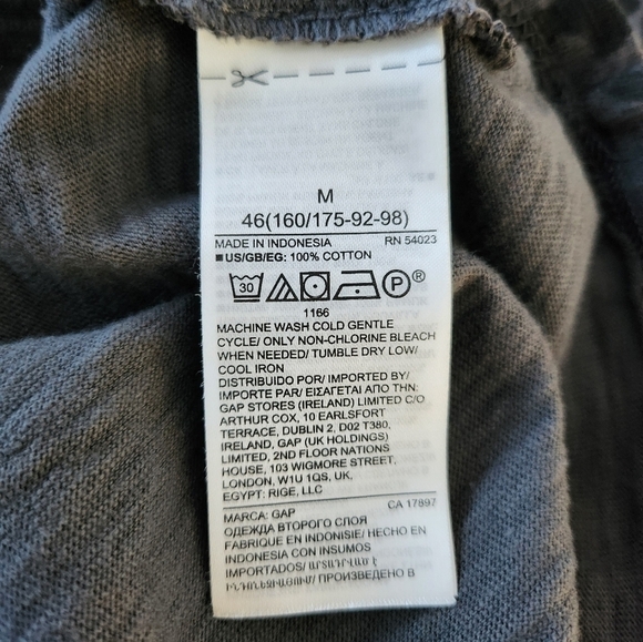 Gap leopard print pocket t-shirt dress size Medium - Picture 5 of 6